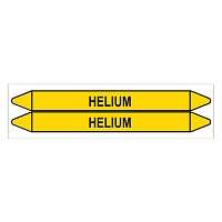 Značení potrubí, helium,2 ks, 450 × 52 mm